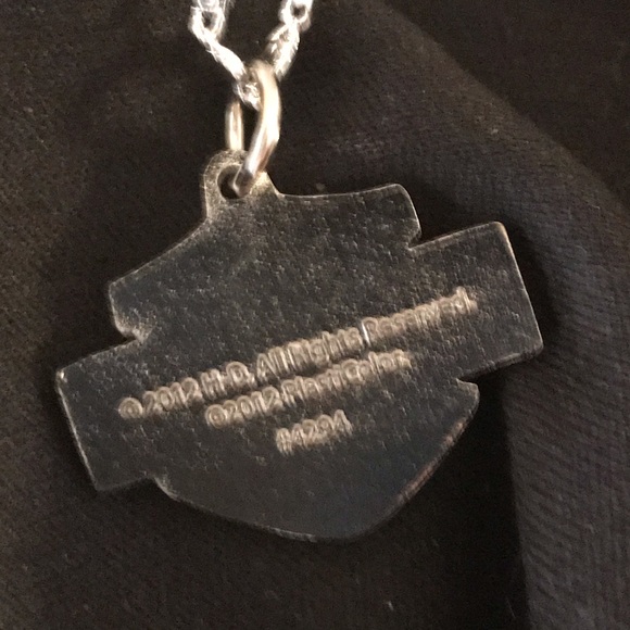 NWOT Harley-Davidson Charm Pendant with chain - Picture 3 of 5